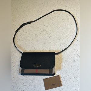Burberry check Hampshire WOC crossbody bag